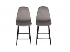 Комплект барных стульев Симпл, темно-серый