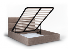 Кровать с подъемным механизмом Сити 140х200, светло-коричневый