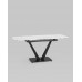 Стол обеденный Клео раскладной 120-180*90 керамика светлая