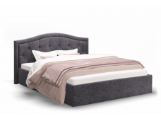 Кровать с подъемным механизмом Стелла 160х200, серый