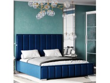 Кровать с подъемным механизмом Мирабель 140х200, синий