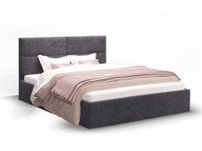 Кровать с подъемным механизмом Сити 160х200, серый