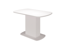Стол обеденный раздвижной Соренто-2, белый