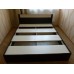 Кровать с настилом ЛДСП ЭКО 140х200, венге