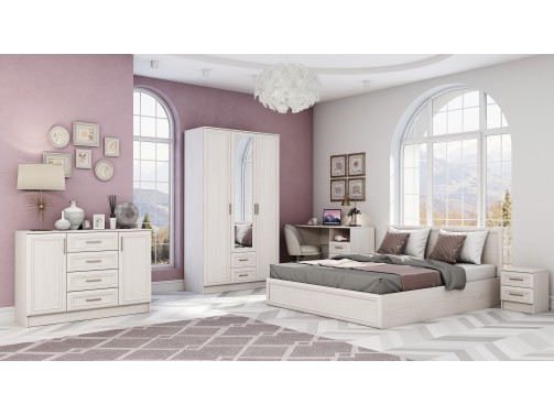 Спальня Принцесса (Композиция 2), цвет Анкор белый